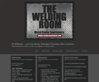 Theweldingroom.com(The Welding Room radio on SoundCloud) Screenshot