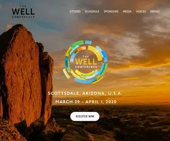 Thewellconference.com(The WELL Conference) Screenshot
