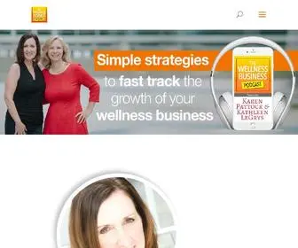 Thewellnessbusinesspodcast.com(The Wellness Business Podcast) Screenshot