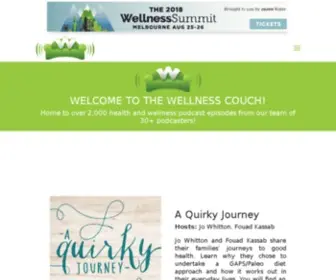 Thewellnesscouch.com(The Wellness Couch) Screenshot