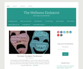 Thewellnessendeavor.com(The Wellness Endeavor) Screenshot