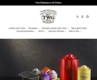 ThewellnessStore.in(TWG Tea India) Screenshot