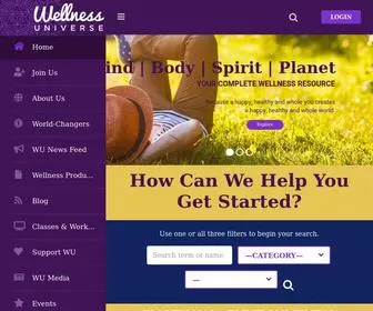 Thewellnessuniverse.com(The Wellness Universe) Screenshot