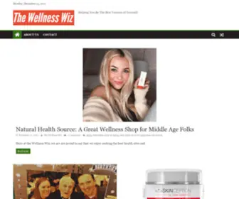 Thewellnesswiz.com(Helping You Be The Best Version of Yourself) Screenshot