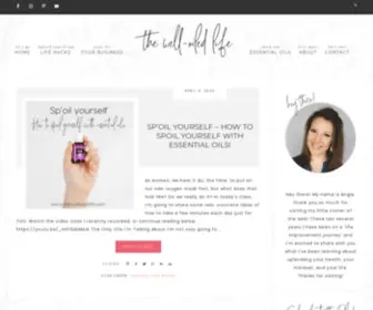 Thewelloiledlife.com(Clean Living Made Simple) Screenshot