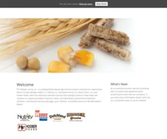 Thewengergroup.com(We're a comprehensive Agricultural Company) Screenshot