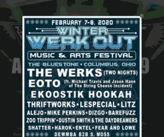 Thewerkoutfestival.com(The Werk Out Music And Arts Festival 2018) Screenshot