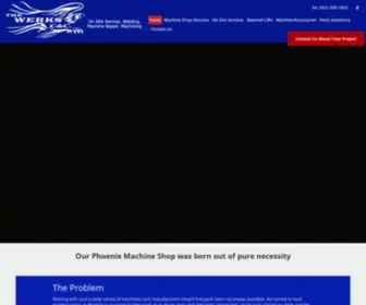 Thewerkscandc.com(The Werks C & C Quality Machine Shop Repair) Screenshot