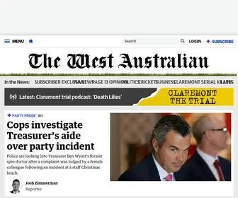 Thewest.com.au(The West Australian) Screenshot