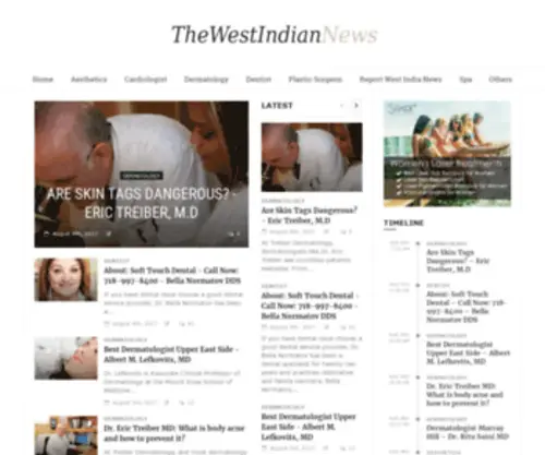 Thewestindiannews.com(Learn About Top doctors online and make appointments instantly) Screenshot