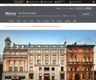 Thewestindublin.com(Five Star Hotel in Dublin City) Screenshot