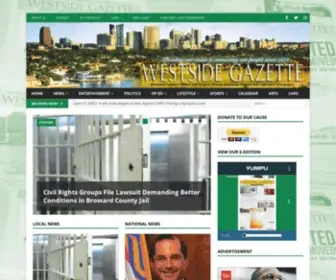 Thewestsidegazette.com(The Westside Gazette) Screenshot