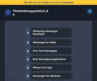 Thewhatsappstatus.de(Thewhatsappstatus) Screenshot