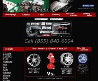 Thewheelconnection.com(Wholesale Custom Wheels) Screenshot