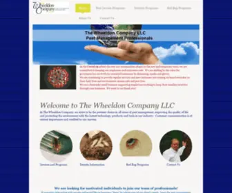 Thewheeldoncompany.com(Eco Friendly Pest Control Services) Screenshot