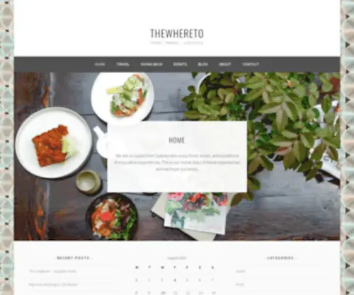 Thewhereto.com(Food) Screenshot
