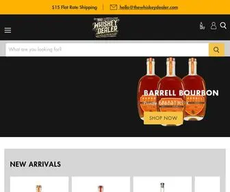 Thewhiskeydealer.com(Shop Single Malt Whiskey And Craft Spirits Online) Screenshot