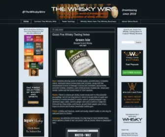 Thewhiskywire.com(The Whisky Wire) Screenshot