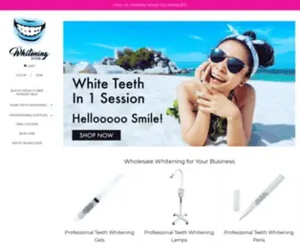 ThewhiteningStore.com(The Whitening Store USA) Screenshot