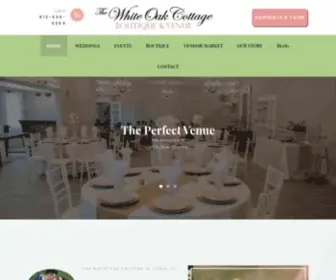 Thewhiteoakcottage.com(The White Oak Cottage in Lithia) Screenshot