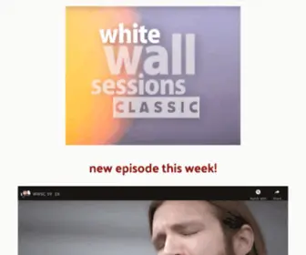 Thewhitewallsessions.com(Free Range Music from the Heartland) Screenshot