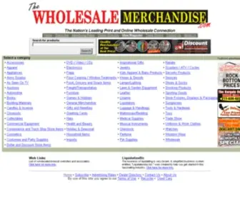 Thewholesalemerchandise.com(The Wholesale Merchandise) Screenshot