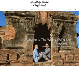 Thewholeworldisaplayground.com(Luxury Travel Blog) Screenshot