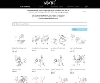 Thewildcard.ca(USED MINI PARTS) Screenshot