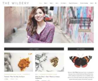 Thewildery.com(Wellbeing for Your Whole Being) Screenshot