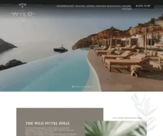 Thewildhotel.com(The wild hotel) Screenshot