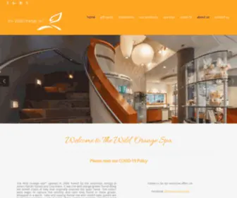 Thewildorangespa.com(The Wild Orange Spa) Screenshot