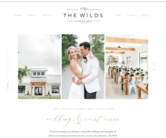 Thewildsvenue.com(The Wilds Wedding & Event Venue) Screenshot