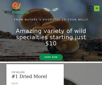 Thewildtreasures.com(THE WILD TREASURES) Screenshot