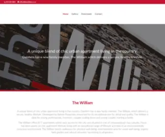 Thewilliam.co.za(The William) Screenshot