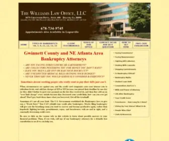 Thewilliamslawoffice.com(The Williams Law Office) Screenshot