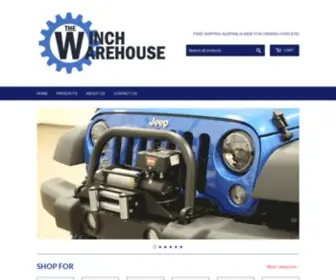 Thewinchwarehouse.com.au(The Winch Warehouse Online Store) Screenshot