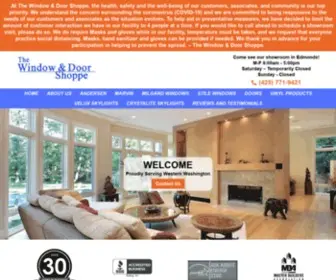 Thewindowanddoorshoppe.com(The Window & Door Shoppe) Screenshot