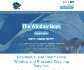 Thewindowboyz.com.au(Window and High) Screenshot