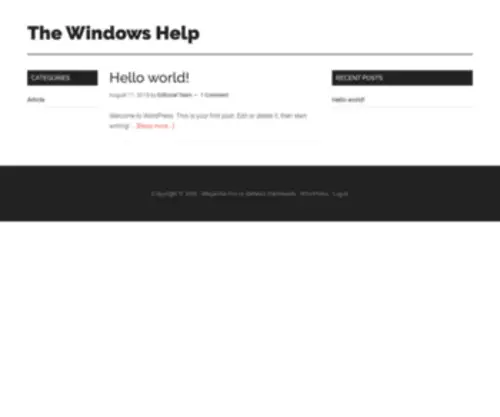 Thewindowshelp.com(Computer Repair) Screenshot