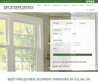 Thewindowsourcetulsa.com(Thewindowsourcetulsa) Screenshot