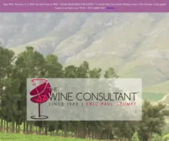 Thewineconsultant.com(The Wine Consultant) Screenshot