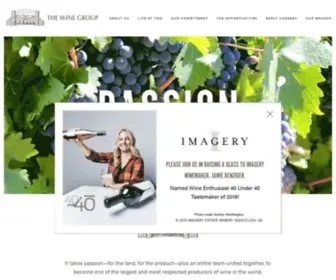 Thewinegroup.com(The Wine Group) Screenshot