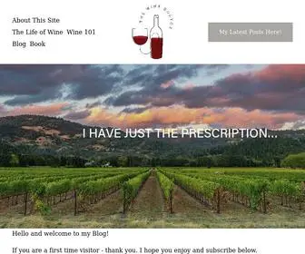 Thewinemd.com(The Wine Doctor) Screenshot