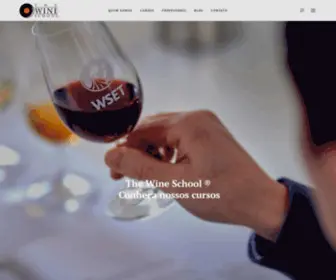 Thewineschool.com.br(The Wine School Brasil) Screenshot