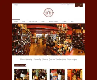 Thewineshopkauai.com(The Wine Shop) Screenshot