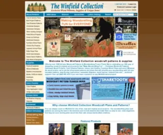 Thewinfieldcollection.com(Wood Plans) Screenshot