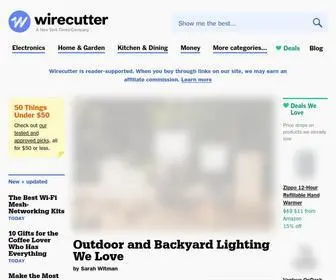 Thewirecutter.com(New Product Reviews) Screenshot