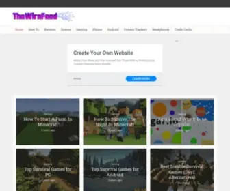 Thewirefeed.net(Everything Tech) Screenshot