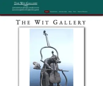 Thewitgallery.com(Art Gallery in Lenox) Screenshot