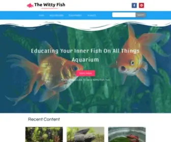 Thewittyfish.com(The Witty Fish) Screenshot